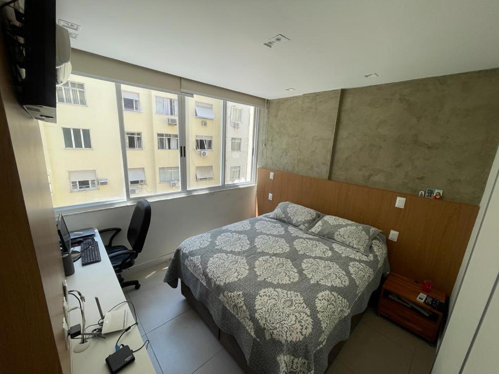 Апартаменты Lindo Apartamento Mobiliado, Uma Quadra Da Praia! Рио-де-Жанейро Экстерьер фото